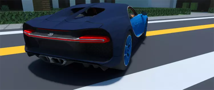 Мод Bugatti Chiron для Minecraft PE