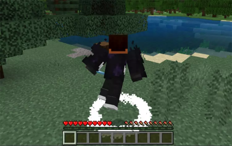 Мод Двойной прыжок для Minecraft PE
