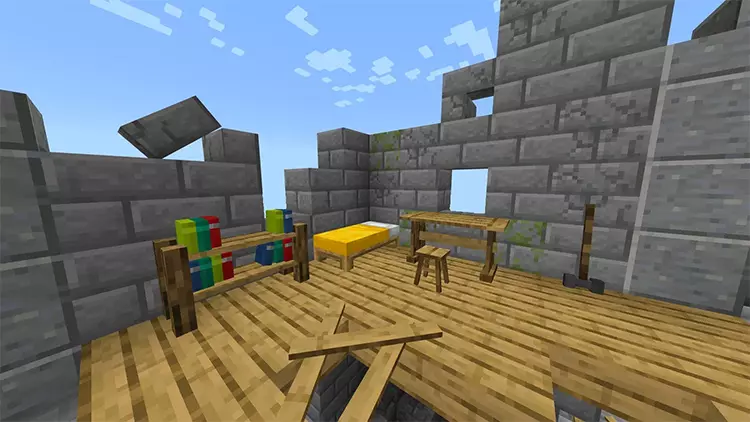Мод Деревянная мебель для Minecraft PE