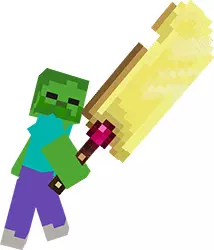 Мод Легендарное оружие для Minecraft PE