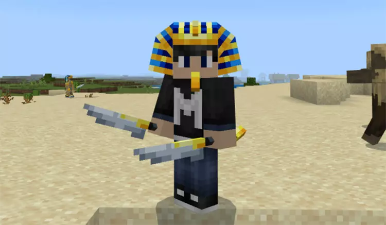 Мод Мумия босс для Minecraft PE