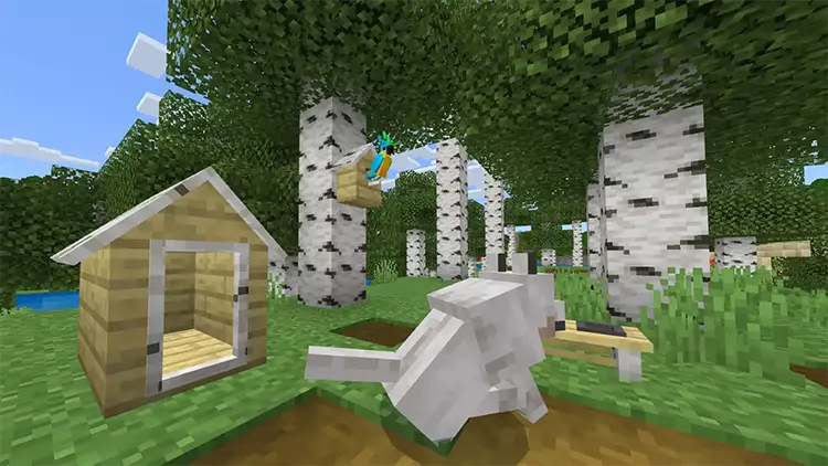 Мод Мебель для животных для Minecraft PE