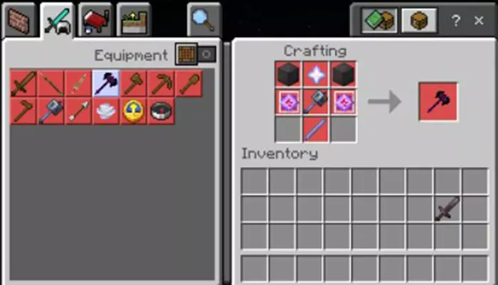Мод Стихийное оружие для Minecraft PE