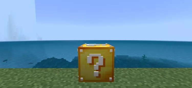 Мод Желтый лаки блок для Minecraft PE