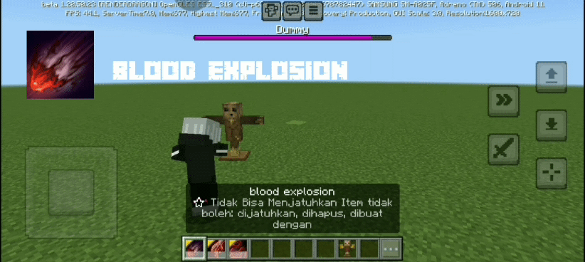 Мод Манипуляции с кровью для Minecraft PE