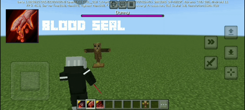 Мод Манипуляции с кровью для Minecraft PE