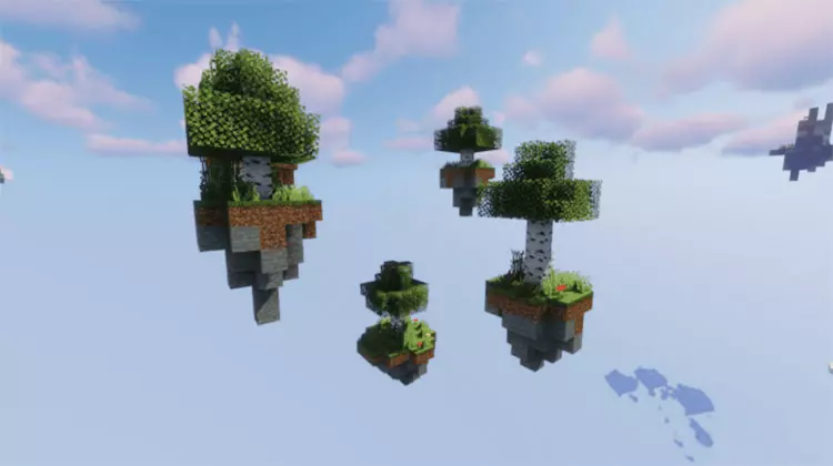 Карта Экстремальный скайблок от DtA_MC для Minecraft PE