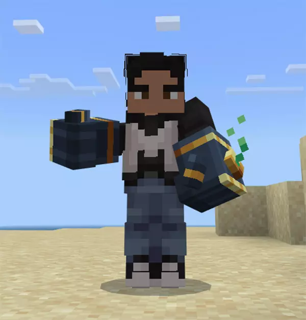 Мод Тяжелые перчатки для Minecraft PE