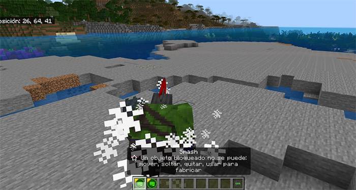 Мод Превращение в Халка для Minecraft PE