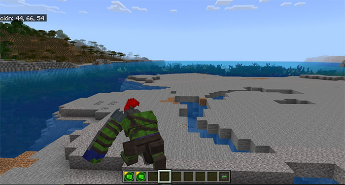 Мод Превращение в Халка для Minecraft PE