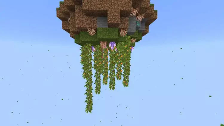 Карта Выживание на одном блоке для Minecraft PE