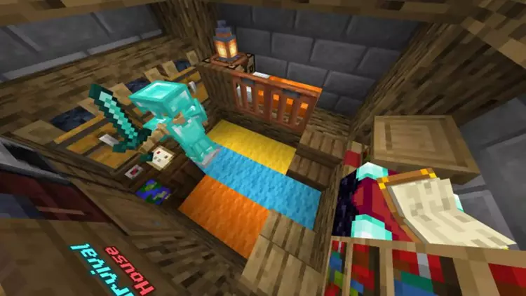 Карта Выживание на одном блоке для Minecraft PE