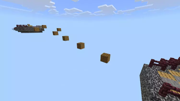 Карта Паркур острова для Minecraft PE