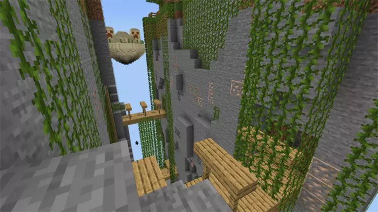Карта Супер Скай Блок - SkyShop для Minecraft PE