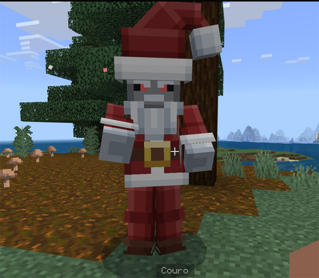 Мод Злой Санта-Клаус для Minecraft PE