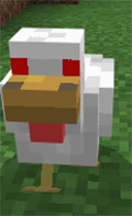 Мод Взрывная курица для Minecraft PE