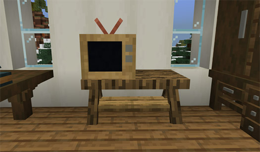 Мод Средневековая мебель для Minecraft PE