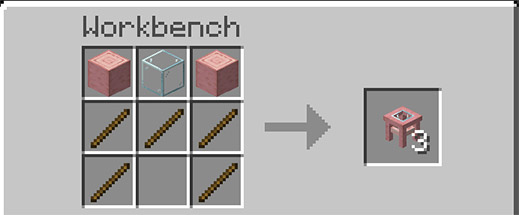 Мод Средневековая мебель для Minecraft PE