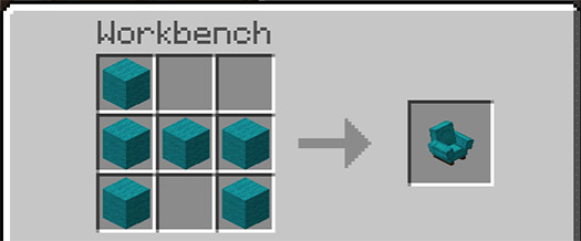 Мод Средневековая мебель для Minecraft PE