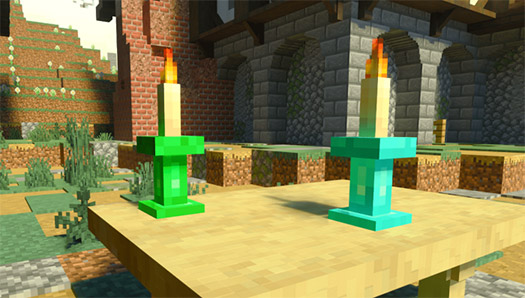 Мод Средневековая мебель для Minecraft PE