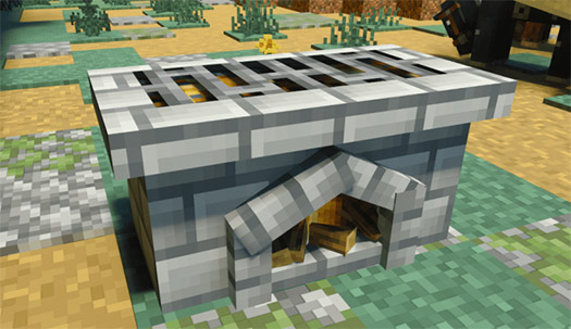 Мод Средневековая мебель для Minecraft PE