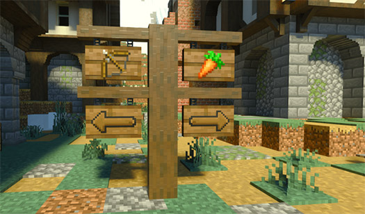 Мод Средневековая мебель для Minecraft PE