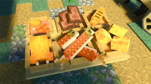 Мод Средневековая мебель для Minecraft PE