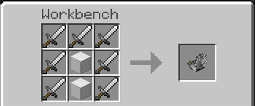 Мод Средневековая мебель для Minecraft PE