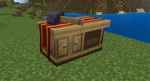 Мод Средневековая мебель для Minecraft PE