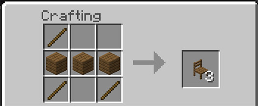 Мод Средневековая мебель для Minecraft PE