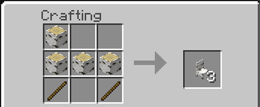 Мод Средневековая мебель для Minecraft PE