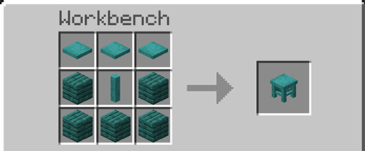 Мод Средневековая мебель для Minecraft PE