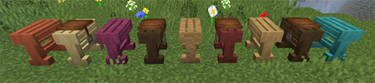 Мод Средневековая мебель для Minecraft PE