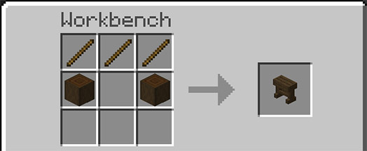Мод Средневековая мебель для Minecraft PE