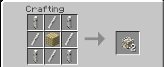Мод Средневековая мебель для Minecraft PE