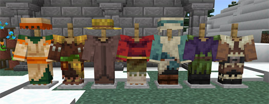 Мод Средневековая мебель для Minecraft PE
