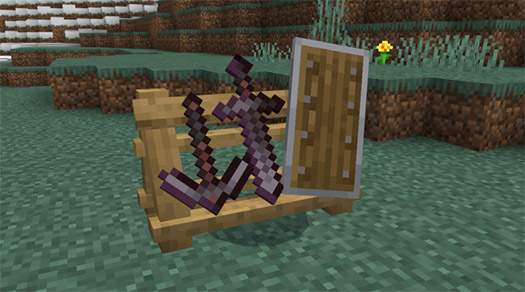 Мод Средневековая мебель для Minecraft PE