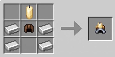 Мод Настоящий шахтерский шлем для Minecraft PE