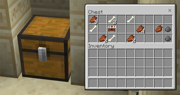 Мод Лаки сундук для Minecraft PE