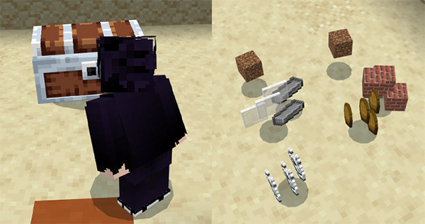 Мод Лаки сундук для Minecraft PE
