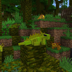 Мод Мифические биомы для Minecraft PE