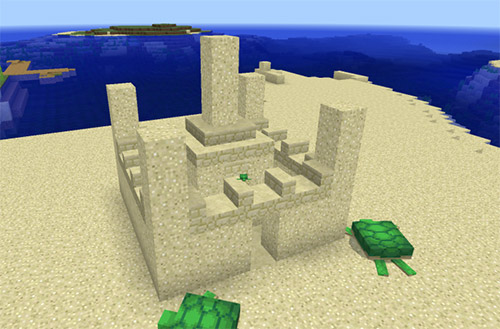 Мод Руины для Minecraft PE
