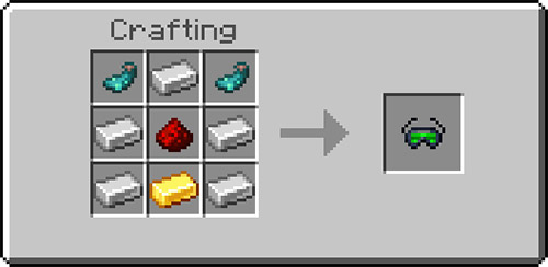 Мод X-Ray очки для Minecraft PE