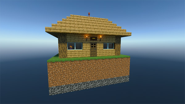 Карта Лаки Скайблок для Minecraft PE