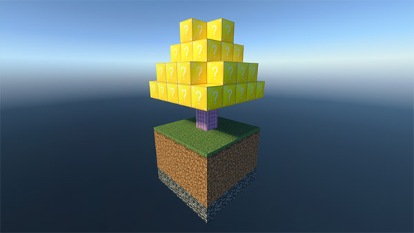 Карта Лаки Скайблок для Minecraft PE