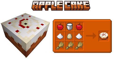 Мод Больше тортов для Minecraft PE