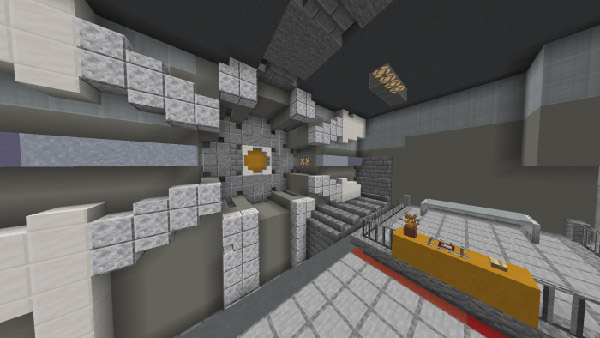 Карта Постапокалиптическое выживание в большом бункере для Minecraft PE