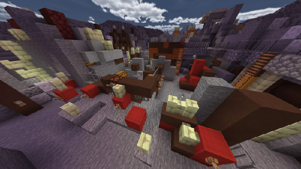Карта Постапокалиптическое выживание в большом бункере для Minecraft PE