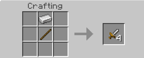 Мод Улучшаемое оружие для Minecraft PE