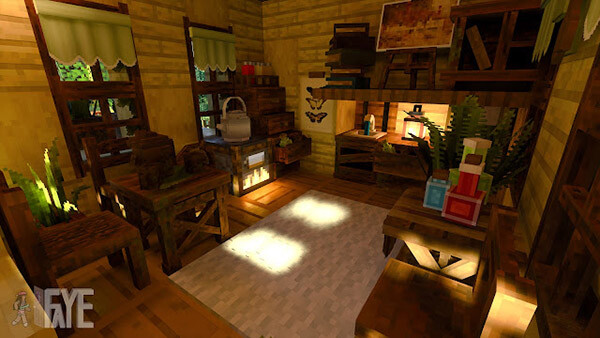 Мод Мебель FAYE Pixies для Minecraft PE
